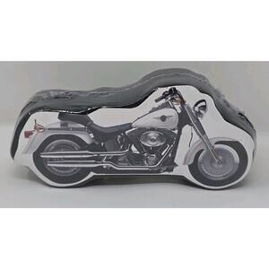 Vintage Harley Davidson Shrink Wrap Fatboy Motorcycle‎ Shapped T-shirt XL Dakota
